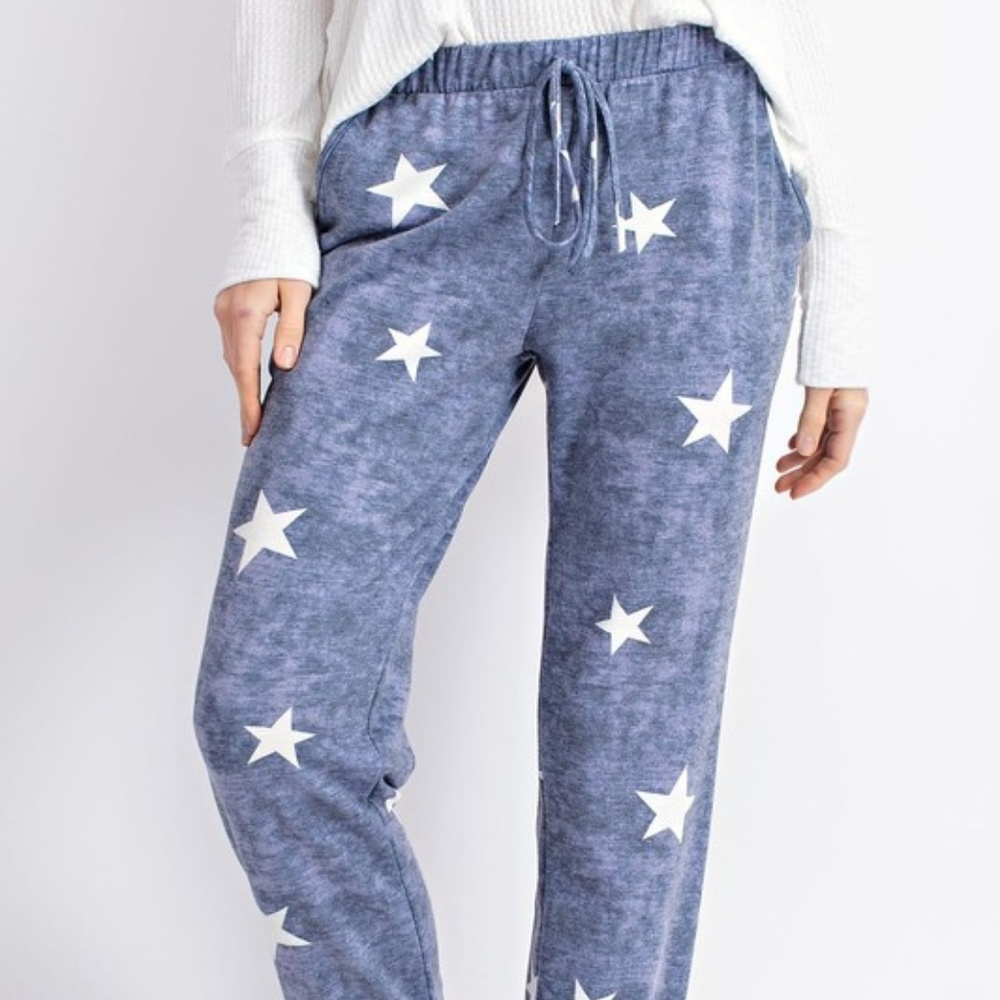 NEW! Terry Drawstring Jogger Pants - Picture 4 of 7